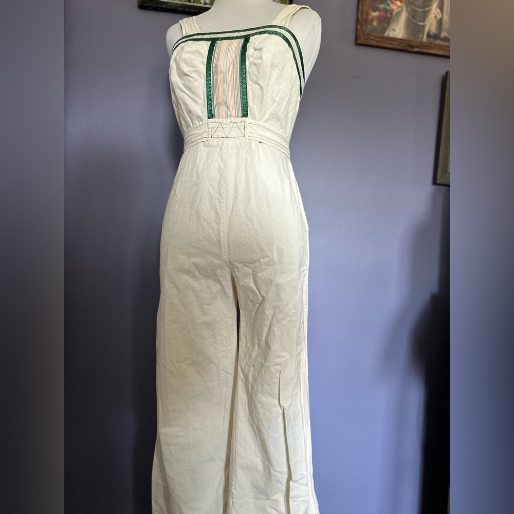 Vintage 1970’s cream jumpsuit